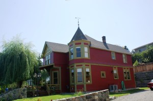 The 1897 heritage home of the author.